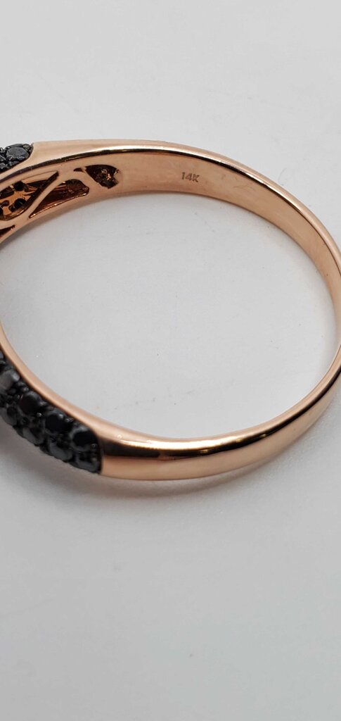 Effy Signature 14k Gold Black Diamonds & Tsavorite Panther Ring