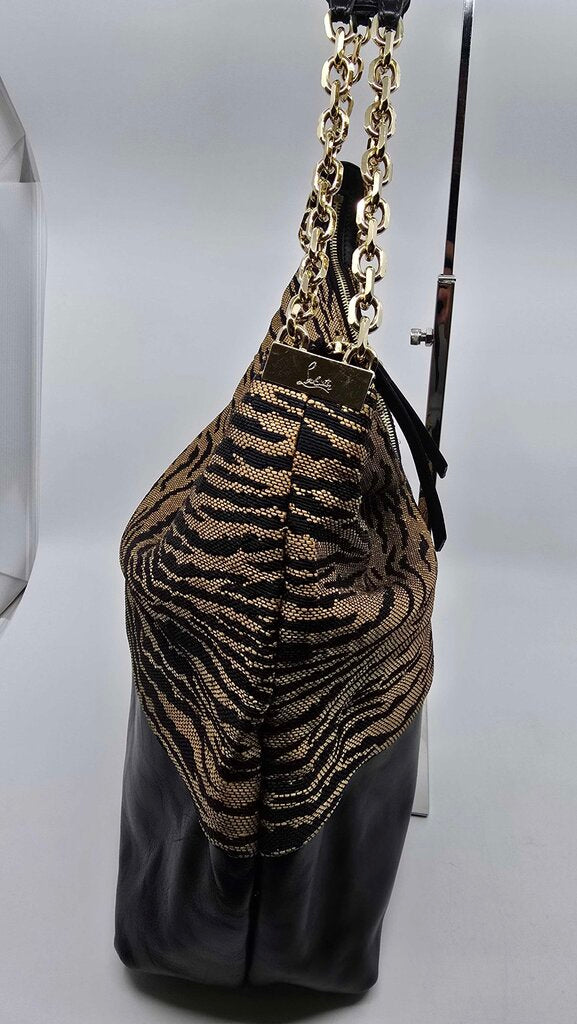 Louboutin Tiger Chain Hobo Bag