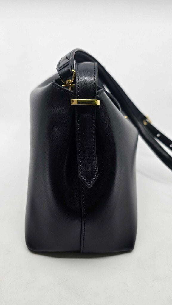 Toteme T-Lock Leather Top Handle Bag