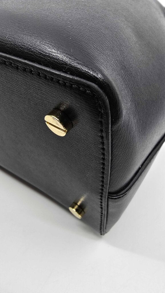 Toteme T-Lock Leather Top Handle Bag