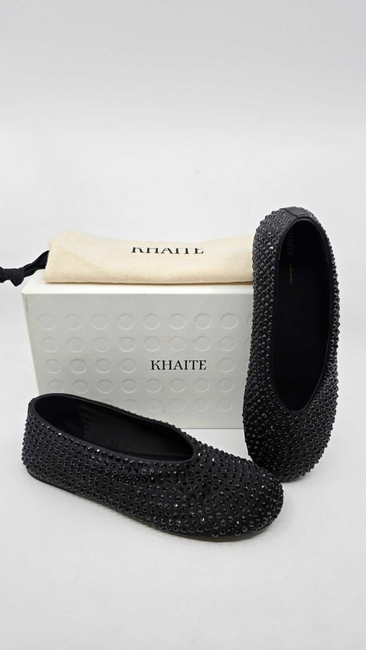 Khatie Mercy Crystal Embellished Flats