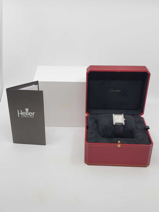 Cartier Tank Must the Cartier SS WITH DIAMONDS Watch