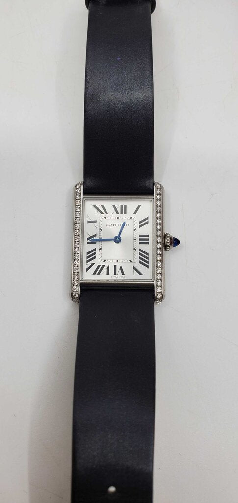 Cartier Tank Must the Cartier SS WITH DIAMONDS Watch