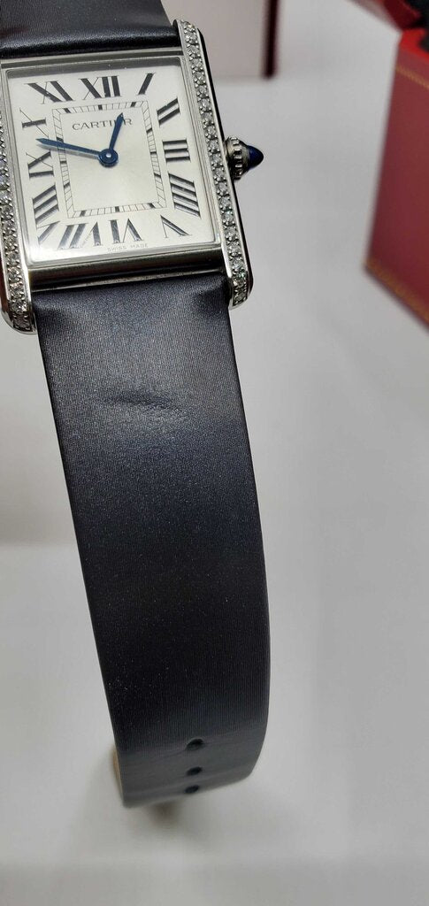 Cartier Tank Must the Cartier SS WITH DIAMONDS Watch