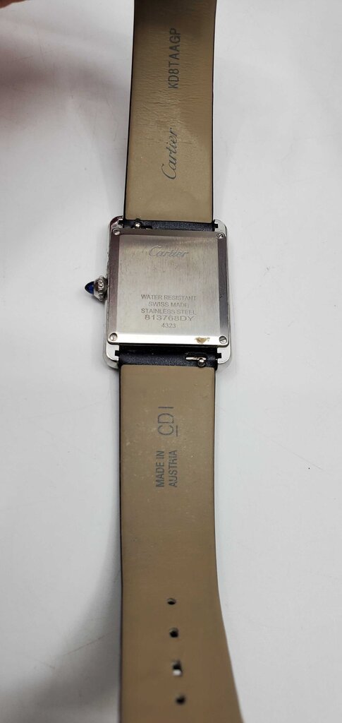 Cartier Tank Must the Cartier SS WITH DIAMONDS Watch