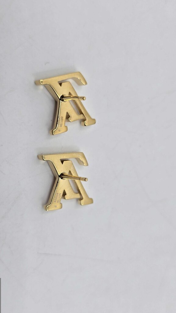 LOUIS VUITTON ICONIC ENAMEL EARRINGS