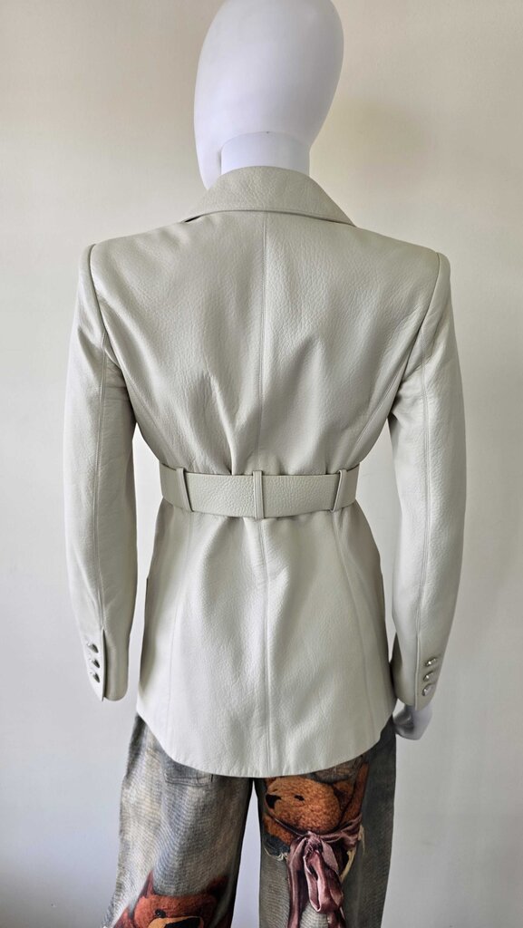 Chanel 02P Leather blazer