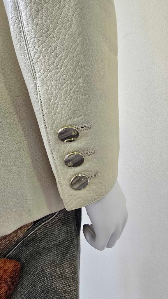 Chanel 02P Leather blazer