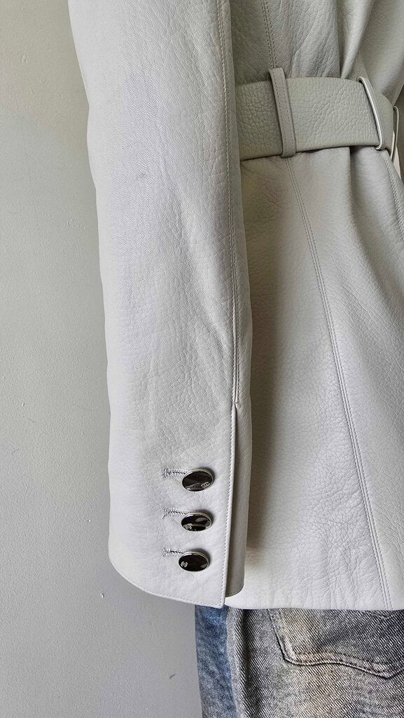 Chanel 02P Leather blazer