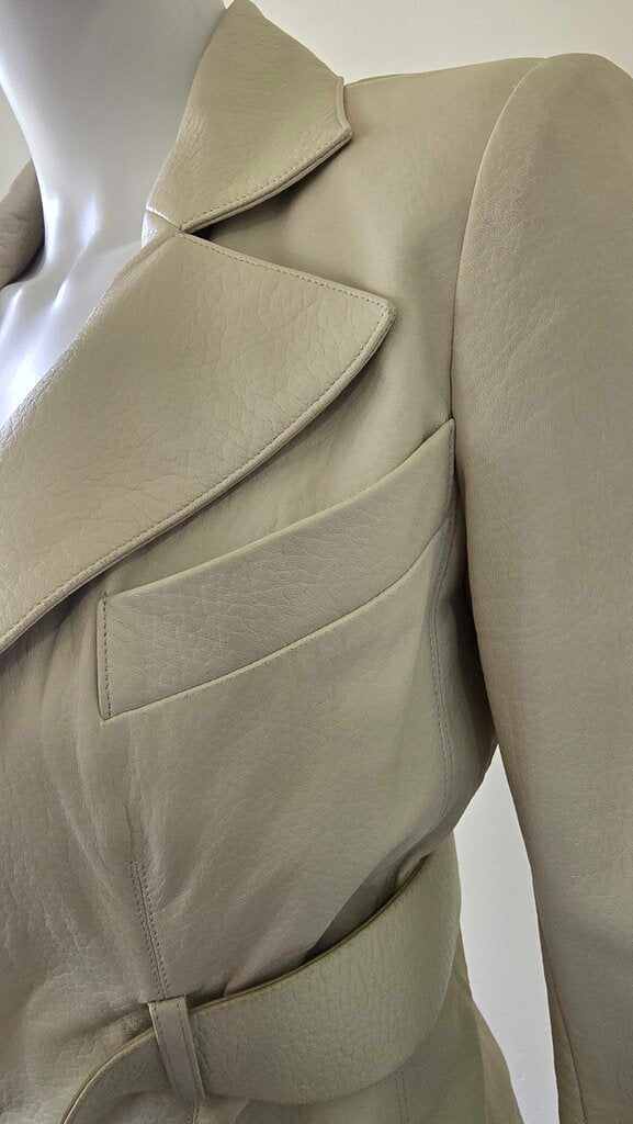 Chanel 02P Leather blazer