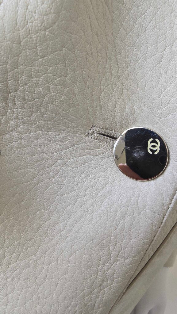Chanel 02P Leather blazer