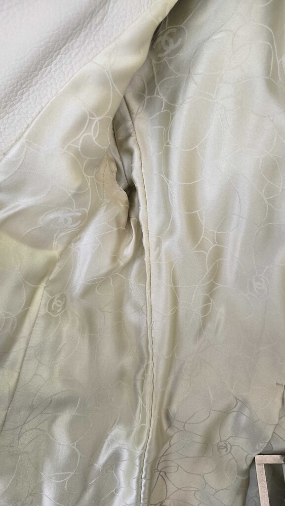 Chanel 02P Leather blazer