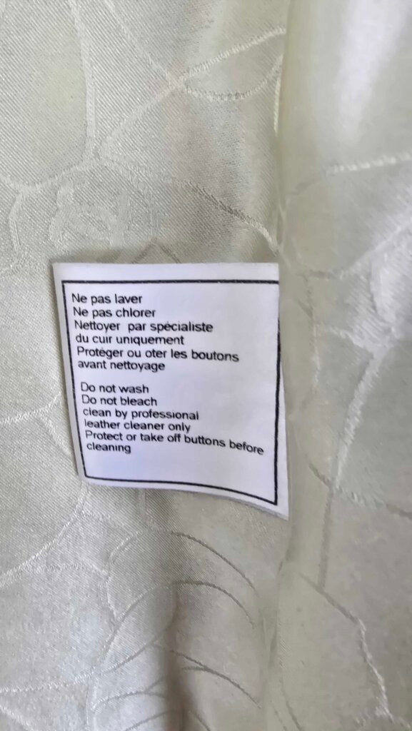 Chanel 02P Leather blazer