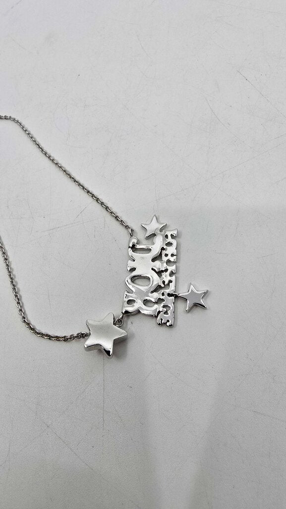 DIOR FOR PEACE CRYSTAL NECKLACE