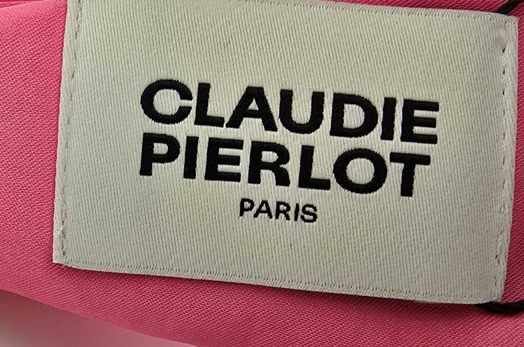 CLAUDIE PIERLOT ONE SHOULDER MINI DRESS