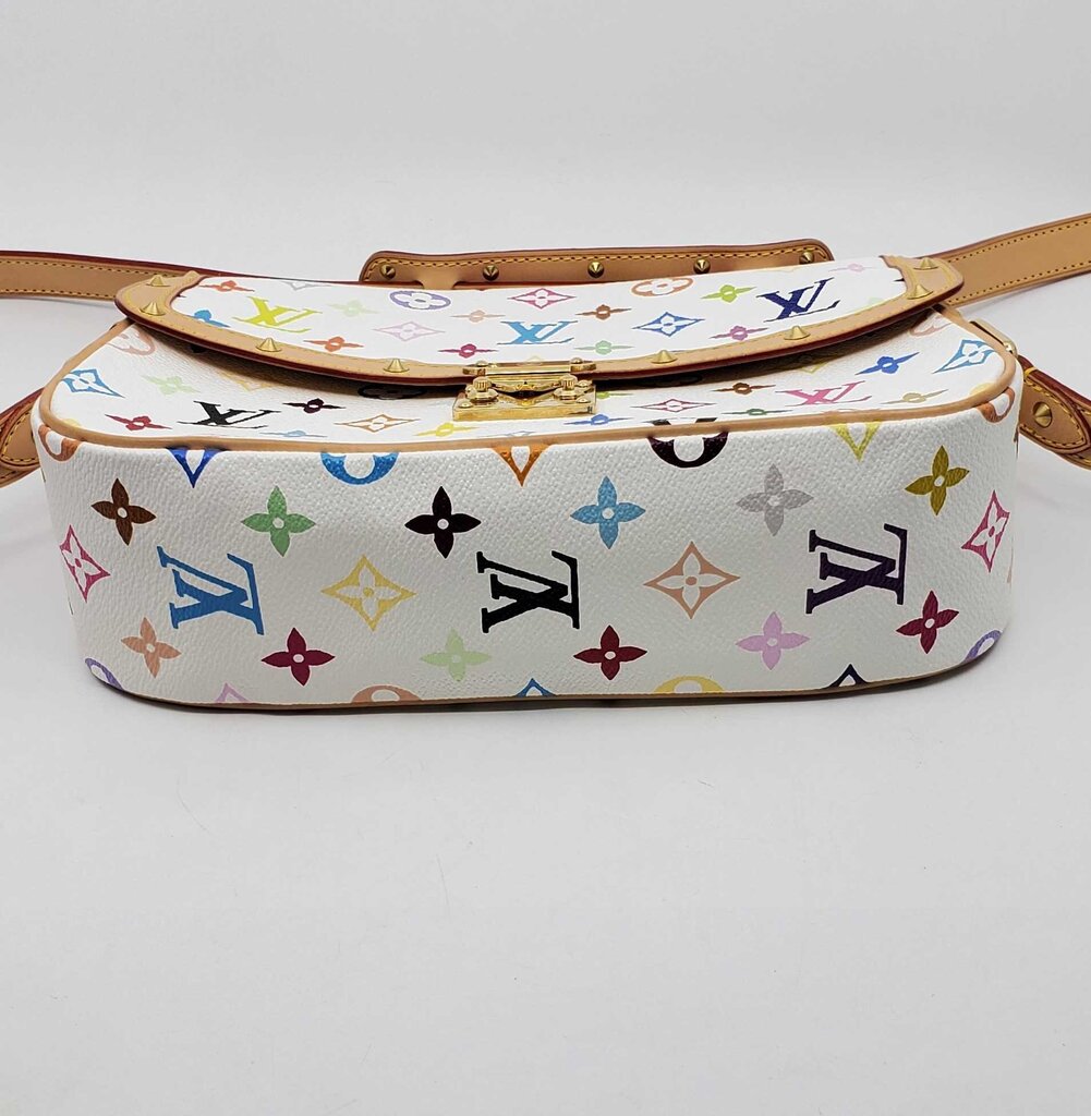 Louis Vuitton Takashi Murakami white monogram Multicolore Sologne