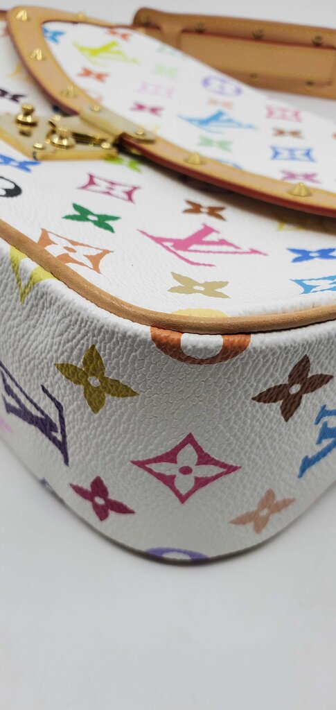 Louis Vuitton Takashi Murakami white monogram Multicolore Sologne