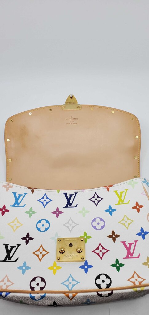 Louis Vuitton Takashi Murakami white monogram Multicolore Sologne