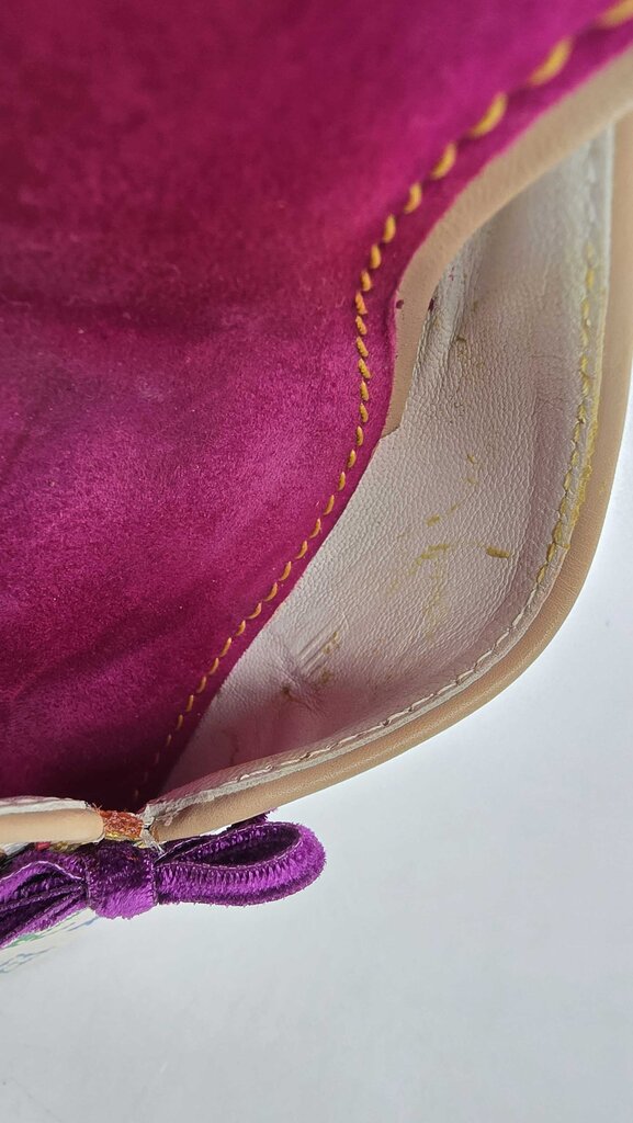 Louis Vuitton x Takashi Murakami monogram multicolore slingback heels