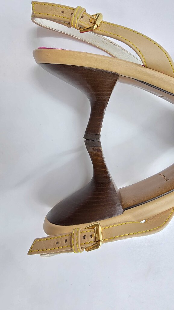 Louis Vuitton x Takashi Murakami monogram multicolore slingback heels