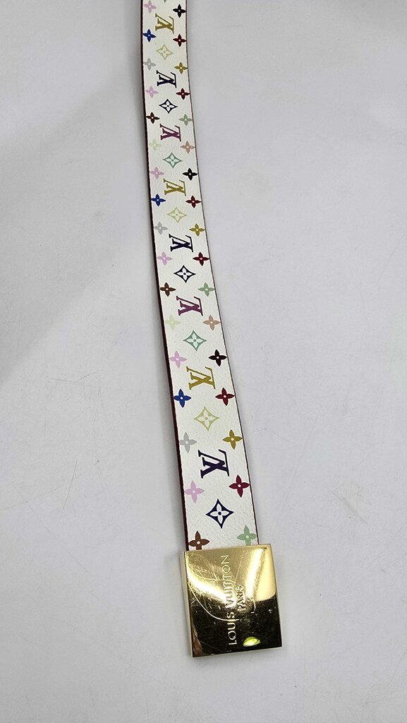 Louis Vuitton x Takashi Murakami Monogram Multicolore Ceinture Belt