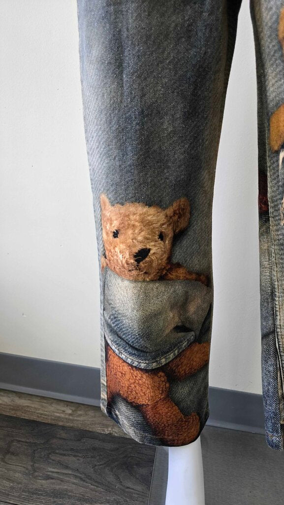 Acne Studios Teddy Print Trouso