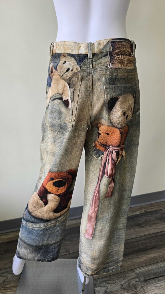 Acne Studios Teddy Print Trouso