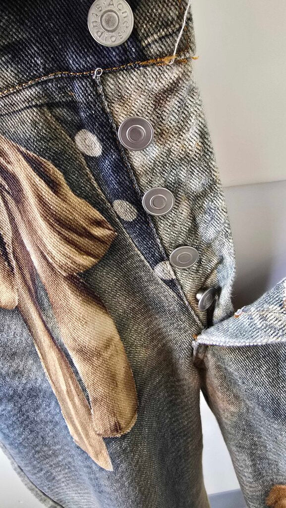 Acne Studios Teddy Print Trouso