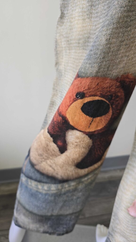 Acne Studios Teddy Print Trouso
