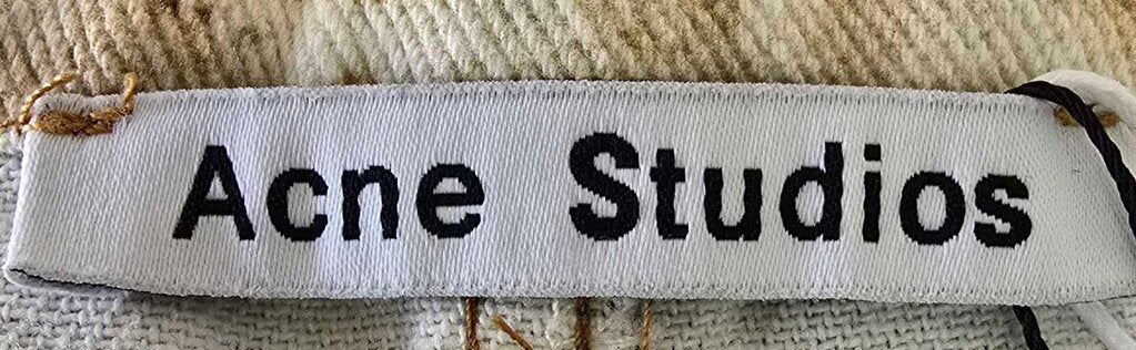 Acne Studios Teddy Print Trouso