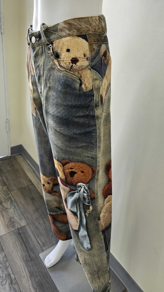 Acne Studios Teddy Print Trouso