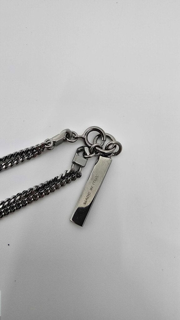 Givenchy Crystal Shark Tooth Pendant Necklace