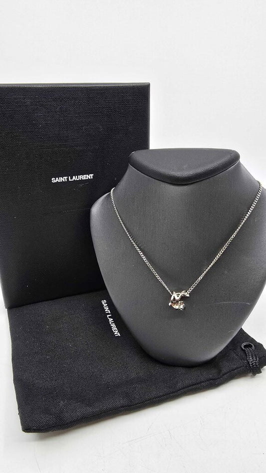 YSL Twist Cassandre Pendant Necklace