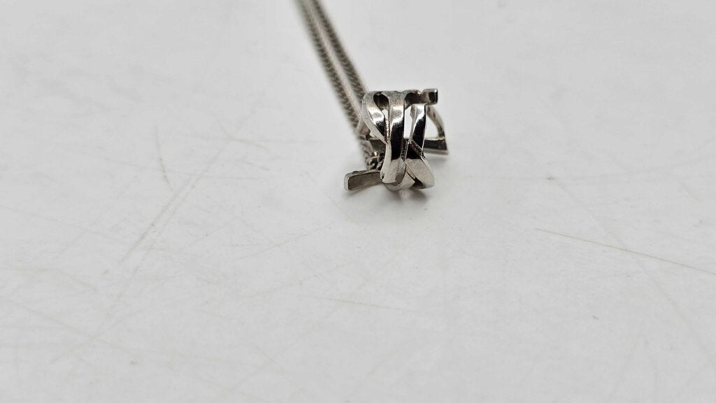 YSL Twist Cassandre Pendant Necklace