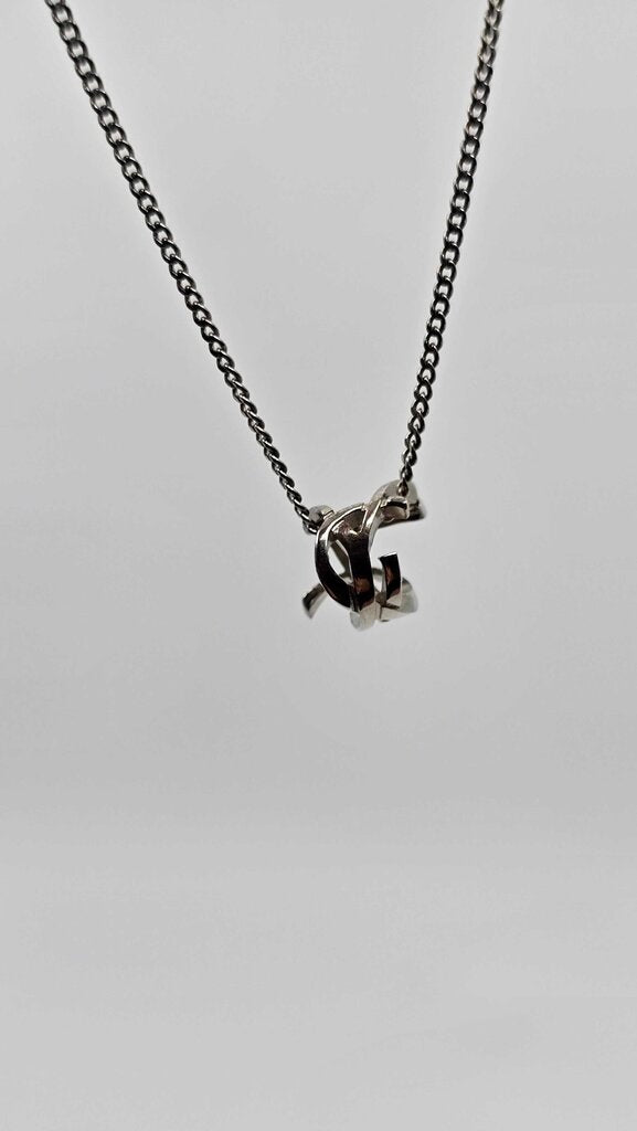 YSL Twist Cassandre Pendant Necklace