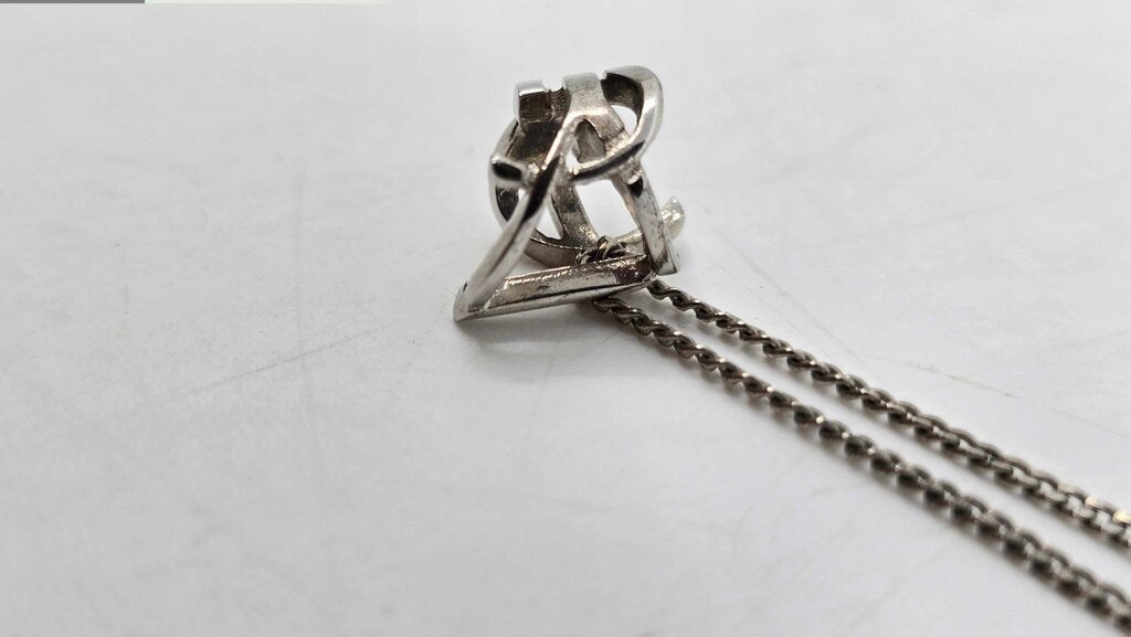 YSL Twist Cassandre Pendant Necklace