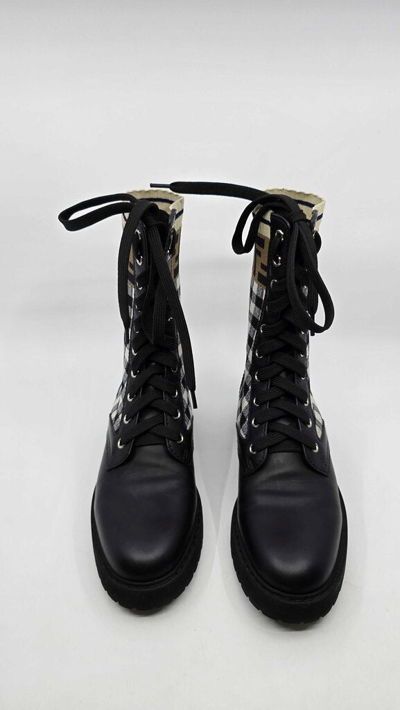 Fendi Rockoko Biker Boota