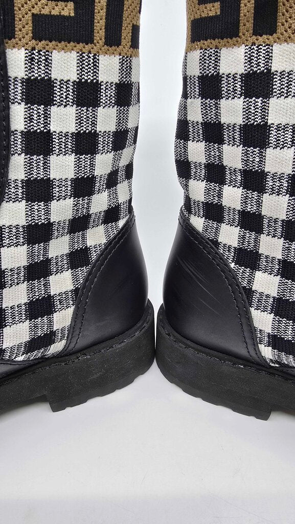Fendi Rockoko Biker Boota