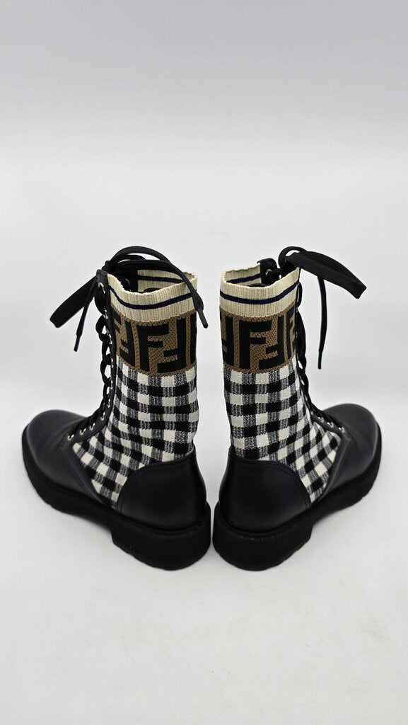 Fendi Rockoko Biker Boota
