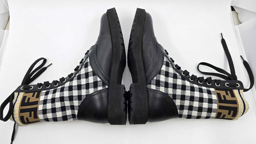 Fendi Rockoko Biker Boota
