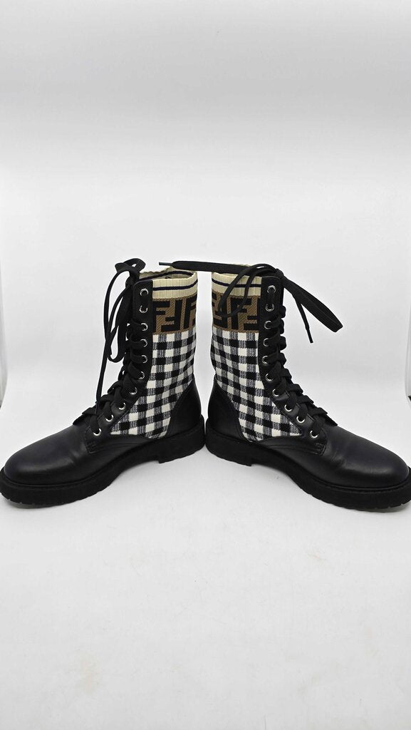 Fendi Rockoko Biker Boota