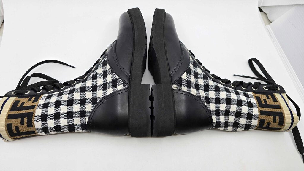 Fendi Rockoko Biker Boota
