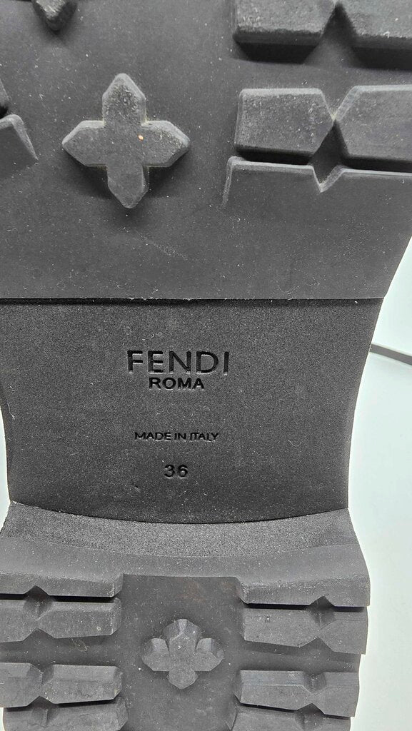 Fendi Rockoko Biker Boota