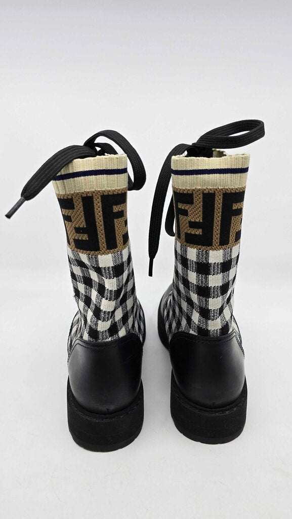 Fendi Rockoko Biker Boota