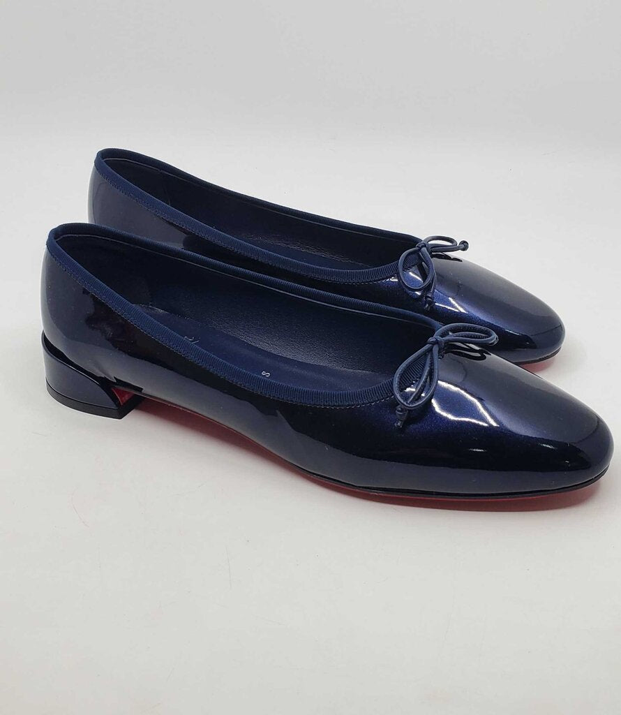 Christian Louboutin Sweetie Jane Patent Leather Ballet Flats