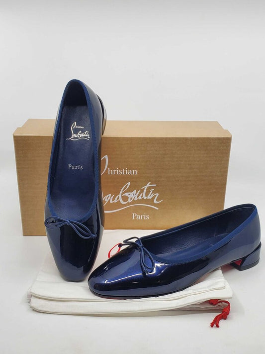 Christian Louboutin Sweetie Jane Patent Leather Ballet Flats