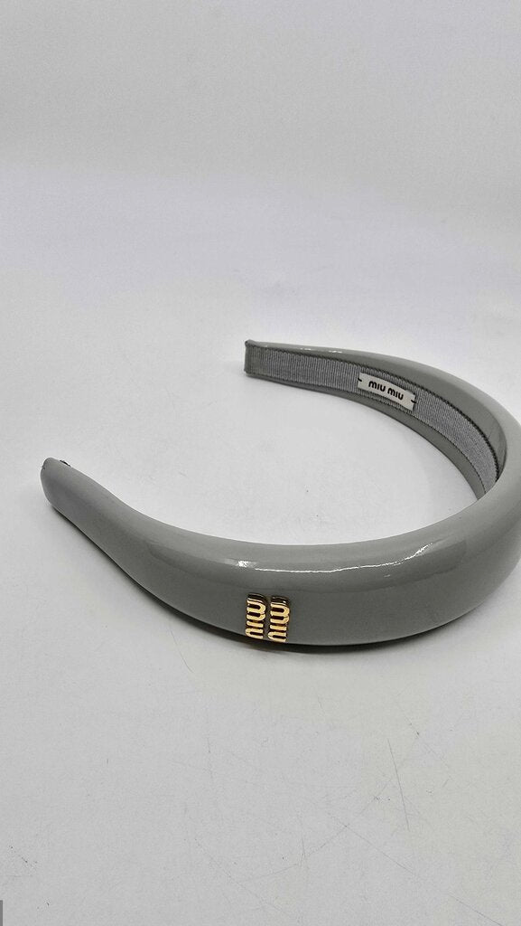 Miu Miu Patent Leather Headband