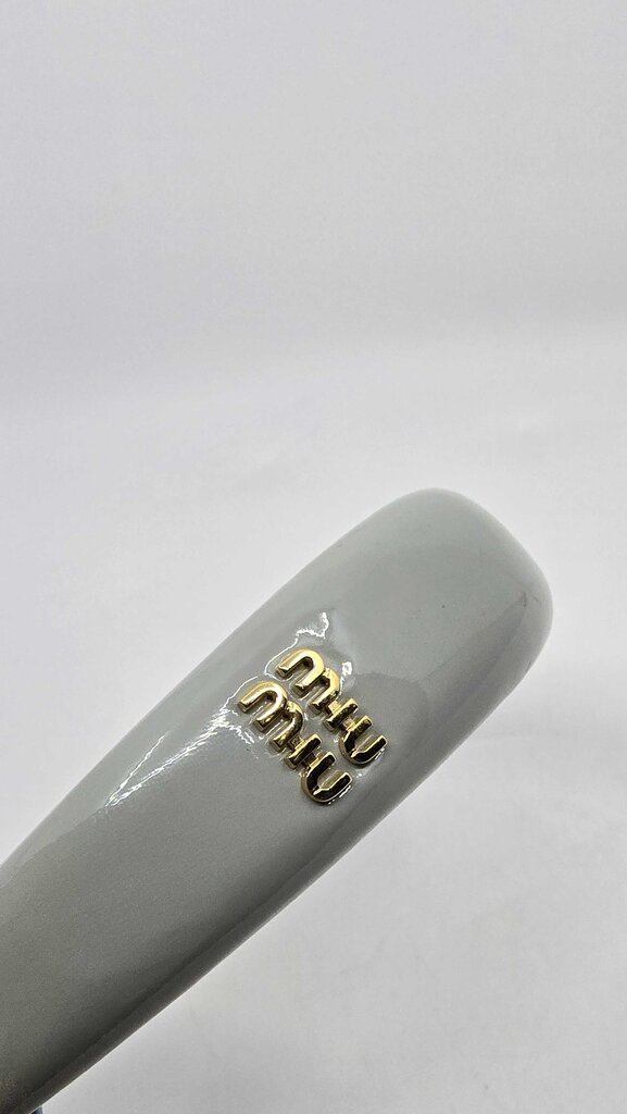 Miu Miu Patent Leather Headband