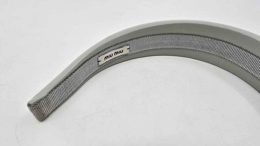Miu Miu Patent Leather Headband
