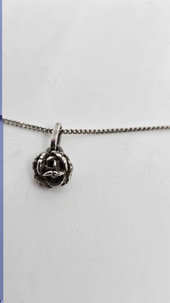 YSL Cross Charm Necklace